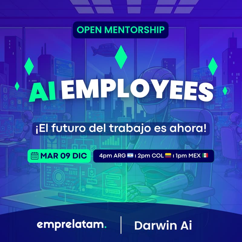 Cover Image for [Open Mentorship] AI Employees: El futuro del trabajo es ahora