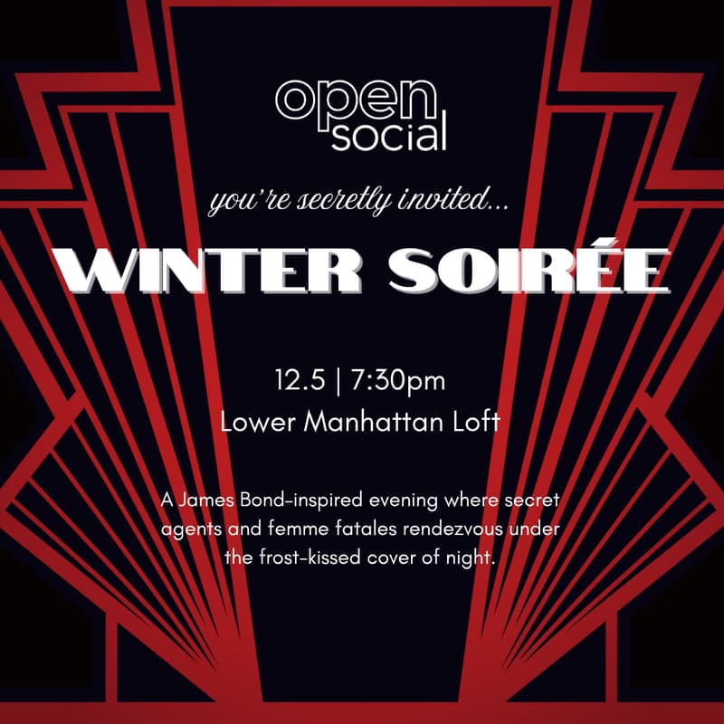 Cover Image for Open Social's 007 Winter Soirée