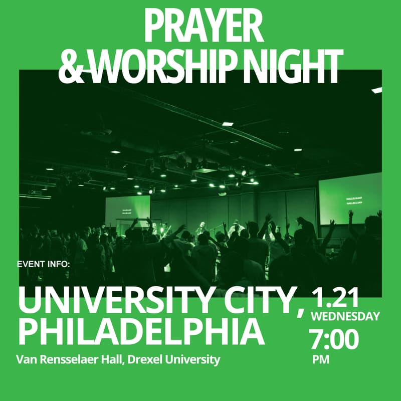 Cover Image for Carry the Love Tour 2026 Philly Prayer and Worship Night