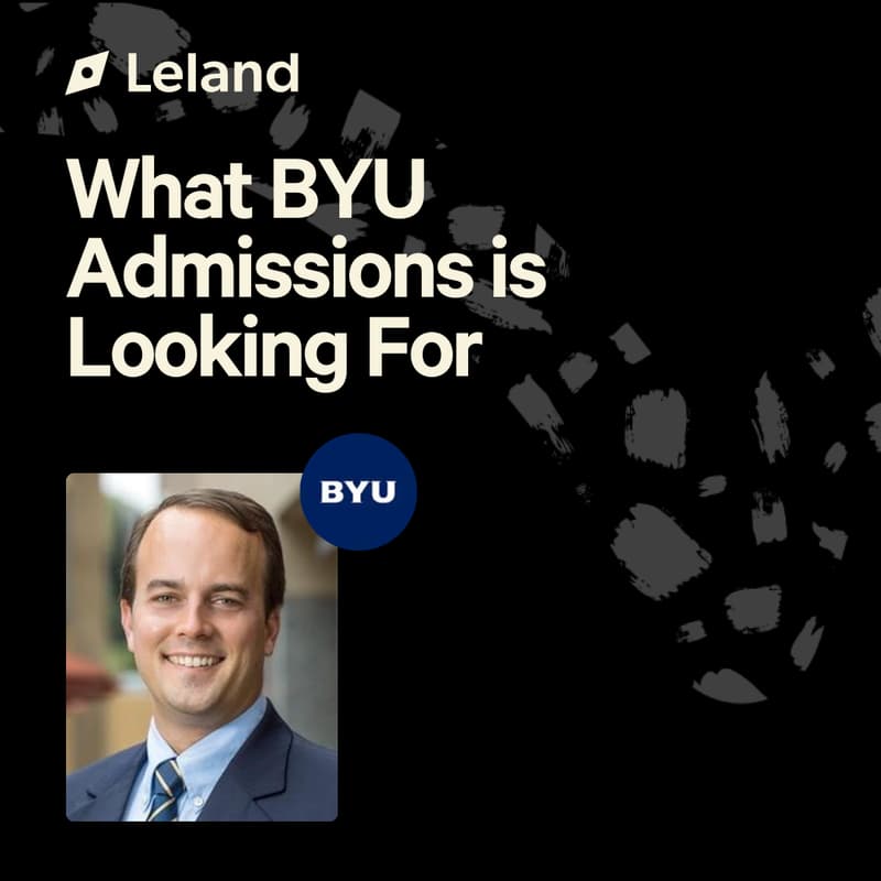 Cover Image for What BYU Admissions is Looking For