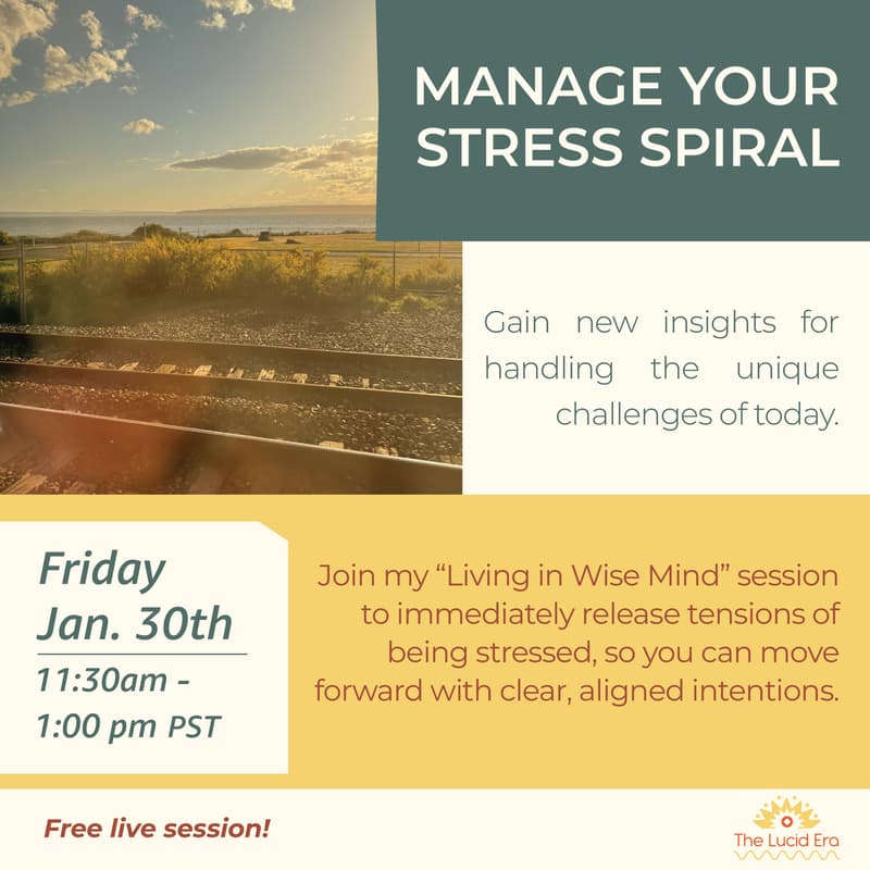 Cover Image for Living in Wise Mind - Stressed vs Calm