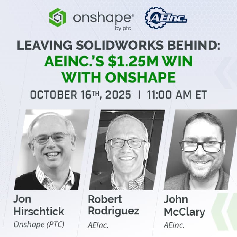 Cover Image for Leaving SolidWorks Behind: AEInc’s $1.25M Win with Onshape