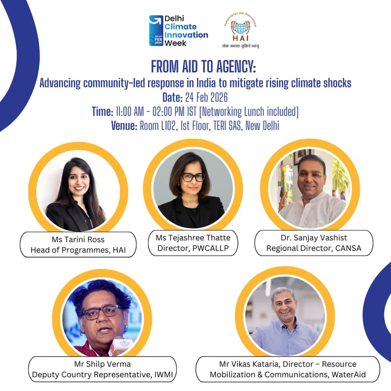 Cover Image for From Aid to Agency: Advancing survivor- and community-led response in India to mitigate rising climate shocks