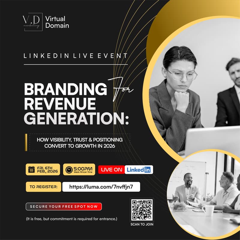 Cover Image for Branding For Revenue Generation - Live Event