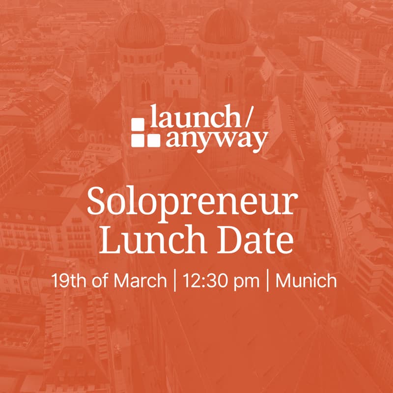 Cover Image for Lunch Meetup with Solopreneurs