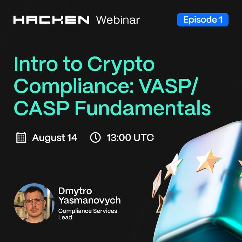 Cover Image for Intro to Crypto Compliance: VASP/CASP Fundamentals