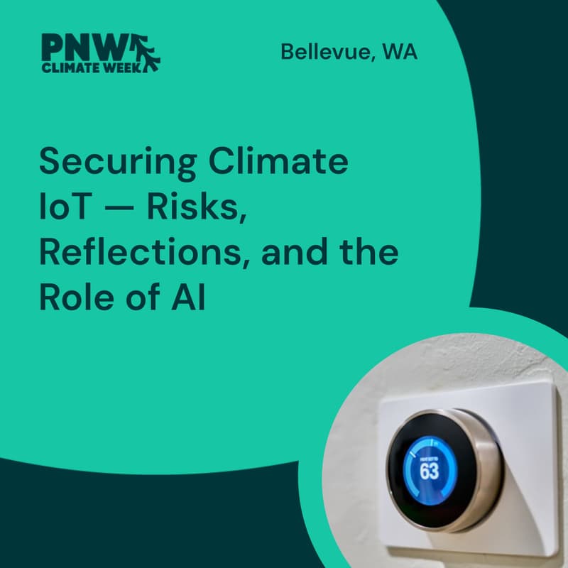 Cover Image for Securing Climate IoT — Risks, Reflections, and the Role of AI