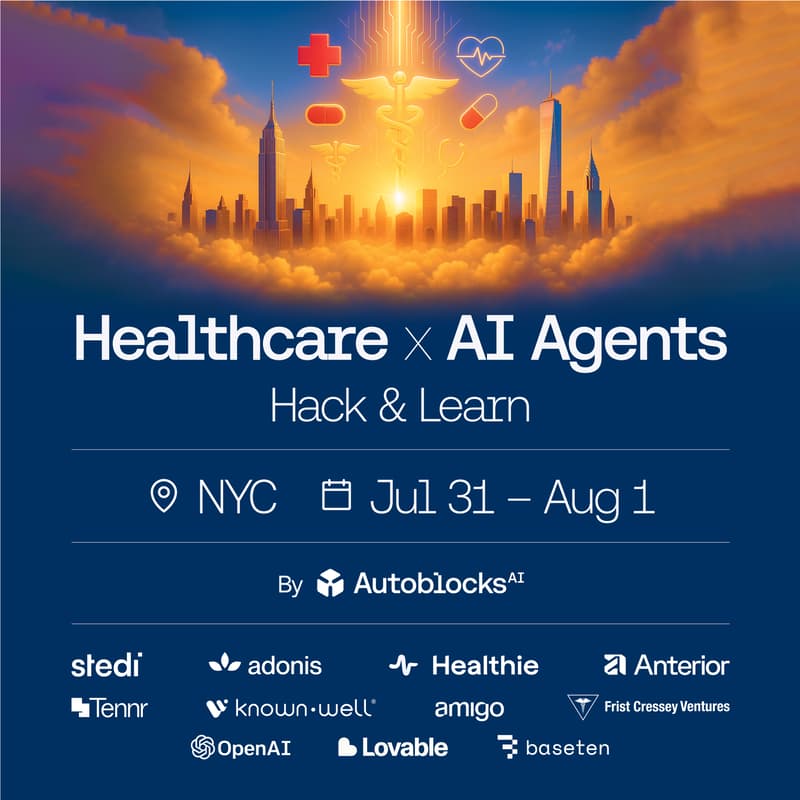Cover Image for Healthcare x AI Agents | Hack & Learn
