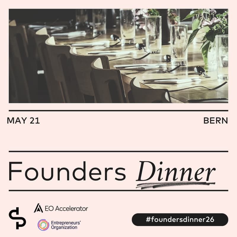 Cover Image for Founders' Dinner Bern
