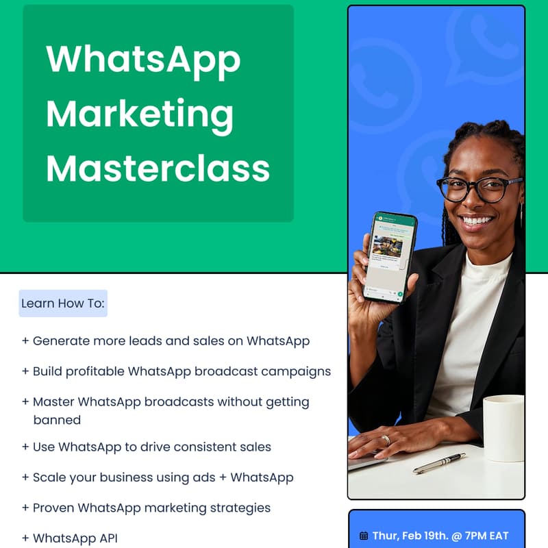 Cover Image for WhatsApp Marketing Master Class