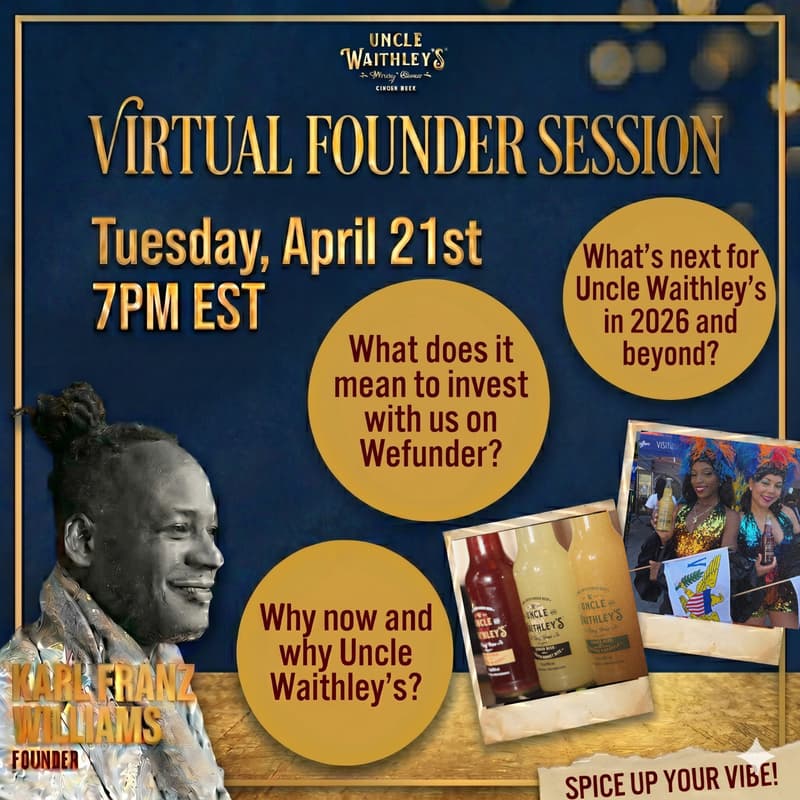 Cover Image for Uncle Waithley's Virtual Happy Hour: Sip, Learn and Get involved