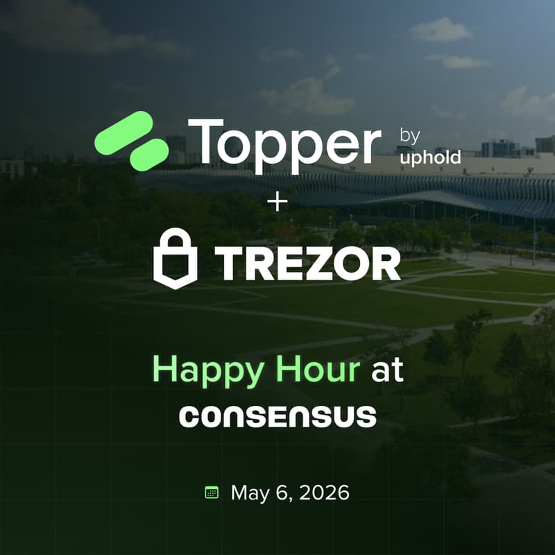 Cover Image for Topper + Trezor | Consensus Happy Hour 🍸