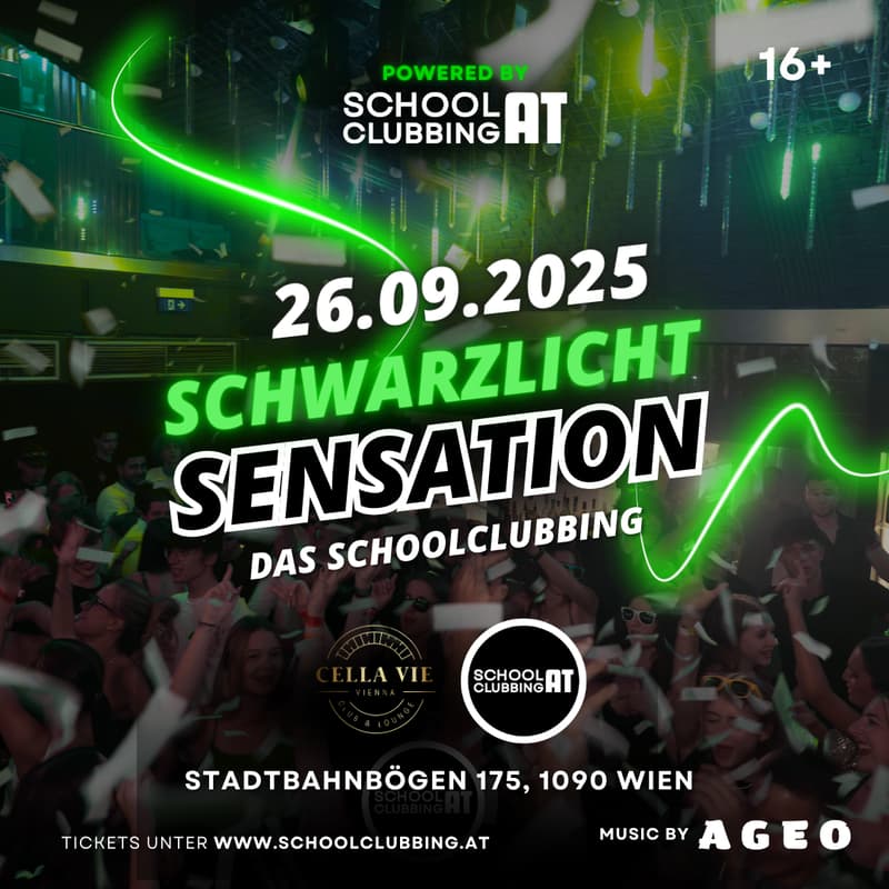 Cover Image for SCHWARZLICHT SENSATION 16+