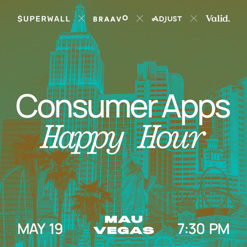 Cover Image for Consumer Apps Happy Hour · MAU