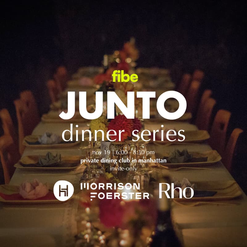 Cover Image for Junto Founder Dinner (Hosted by Andrew & Friends)