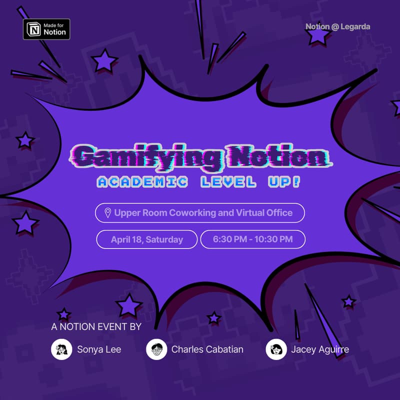 Cover Image for Gamifying Notion: Academic Level Up!