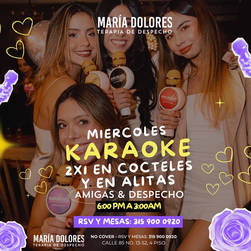 Cover Image for MIERCOLES DE KARAOKE