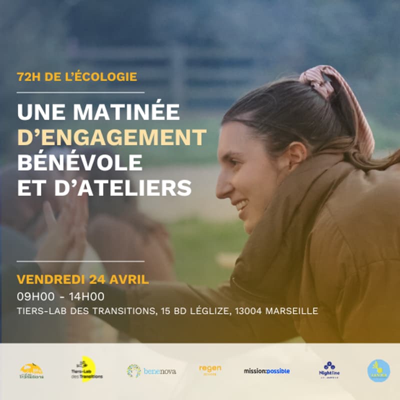 Image de couverture pour 72H de l’Engagement - Une matinée d'engagement bénévole