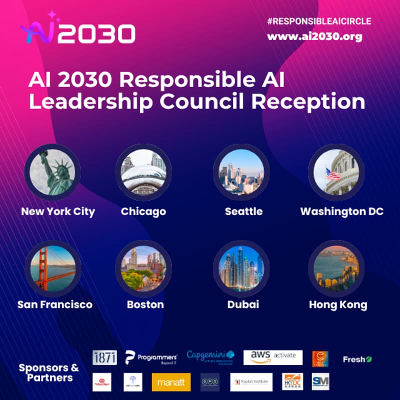 Cover Image for AI 2030 Responsible AI Leadership Council Reception