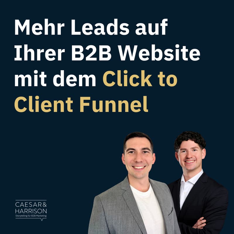 Titelbild für Höhere Conversion Rate für Ihre B2B-Website