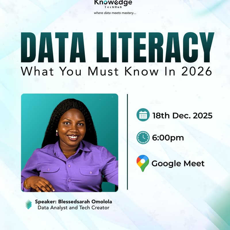 Cover Image for DATA LITERACY(What you must know in 2026)