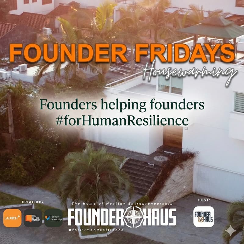 Cover Image for Founder Fridays - Summer Edition - Florianópolis/BR