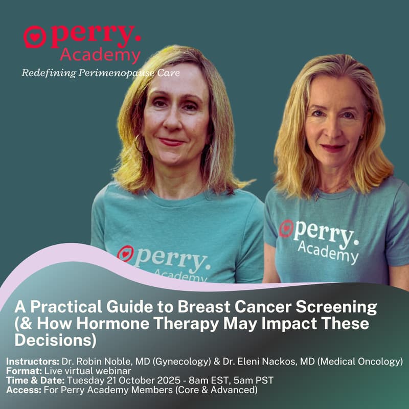 Cover Image for A Practical Guide to Breast Cancer Screening  (& How Hormone Therapy May Impact These Decisions)