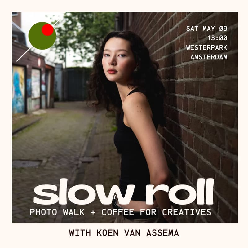 Cover Image for Slow Roll #2: Photo Walk + Coffee for Creatives with Koen van Assema