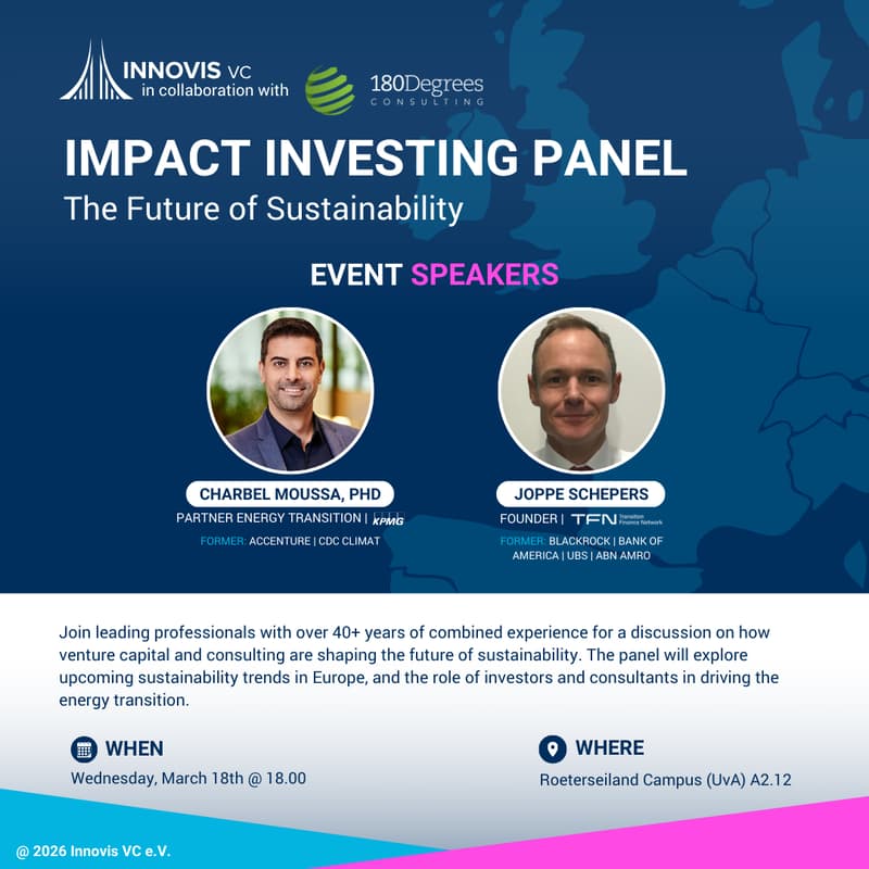 Cover Image for Innovis VC x 180DC Impact Investing Panel