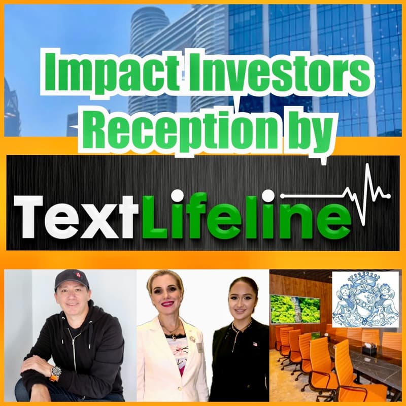 Cover Image for Impact Investors Reception by Text Lifeline