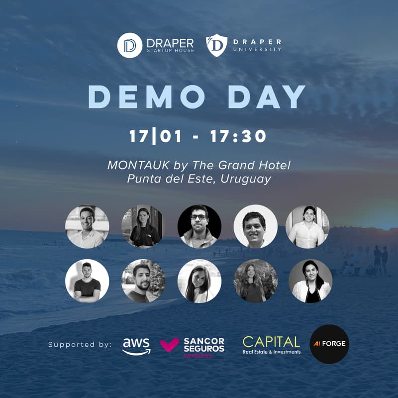 Cover Image for Demo Day | Draper Startup House Punta del Este Enero 2024
