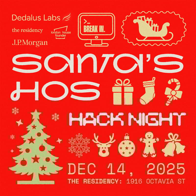 Cover Image for Santa's Ho's HackNight @ Dedalus Labs Break In