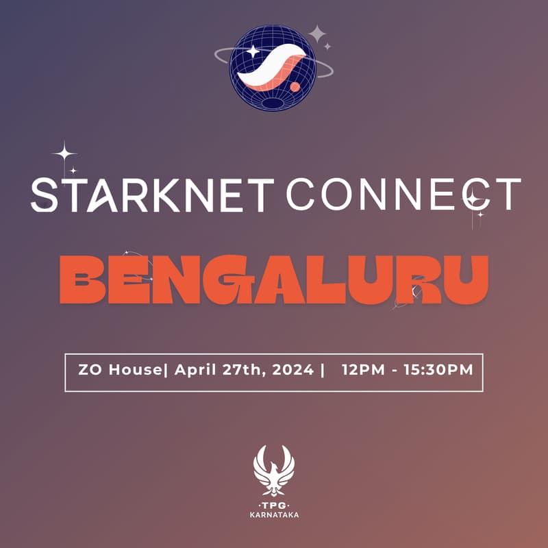 Cover Image for Starknet Connect: Bengaluru