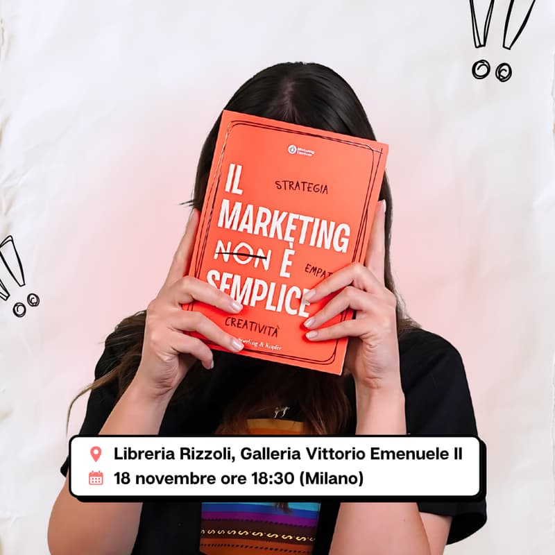 Cover Image for "Il marketing è semplice": presentiamo dal vivo il nostro libro
