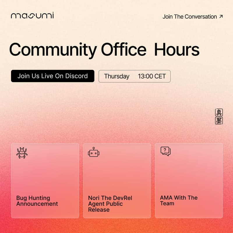 Cover Image for Masumi Office Hours