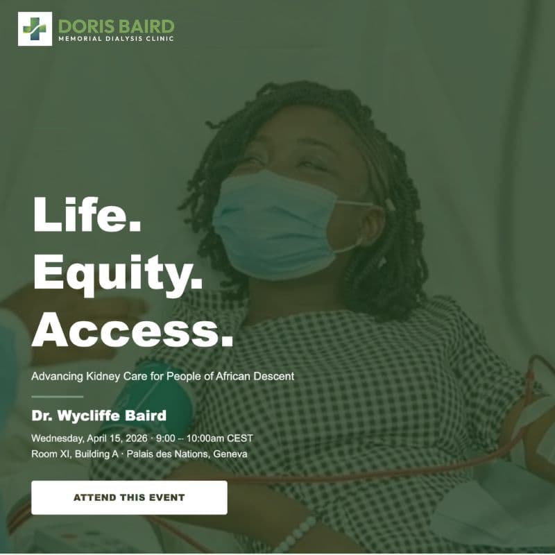 Cover Image for Advancing Kidney Care for People of African Descent