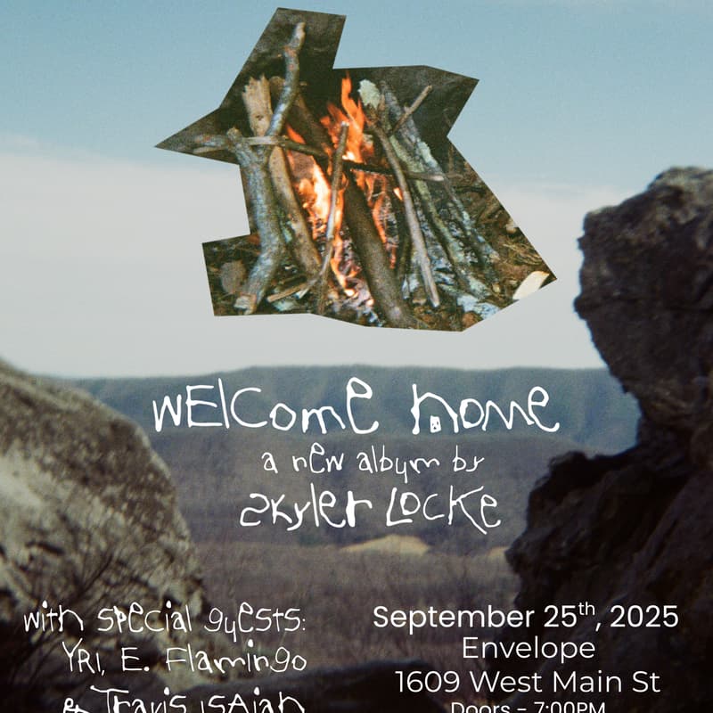 Cover Image for Skyler Locke - WELCOME HOME Album Listening Party