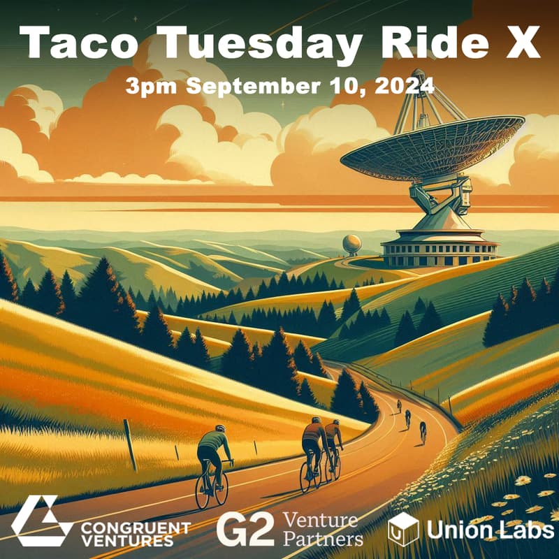 Cover Image for Climate + DeepTech Taco Tuesday Ride #10