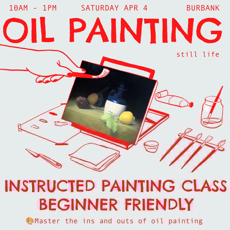 Cover Image for Oil Painting Class - Still Life