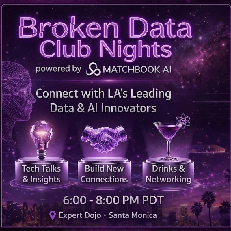 Cover Image for Broken Data Club Nights With Matchbook AI