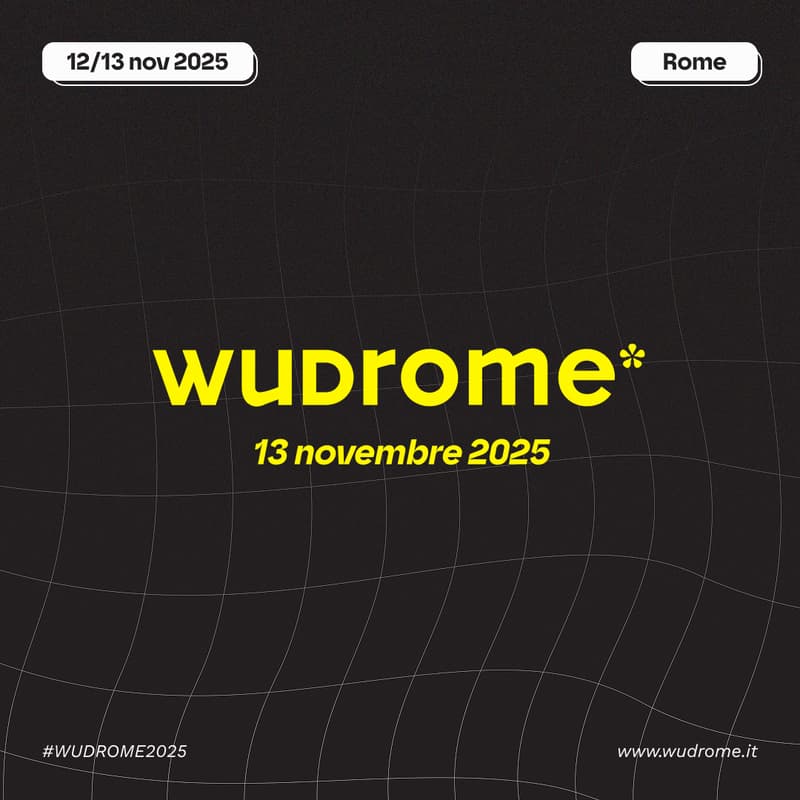 Cover Image for WUDRome 2025- Conference