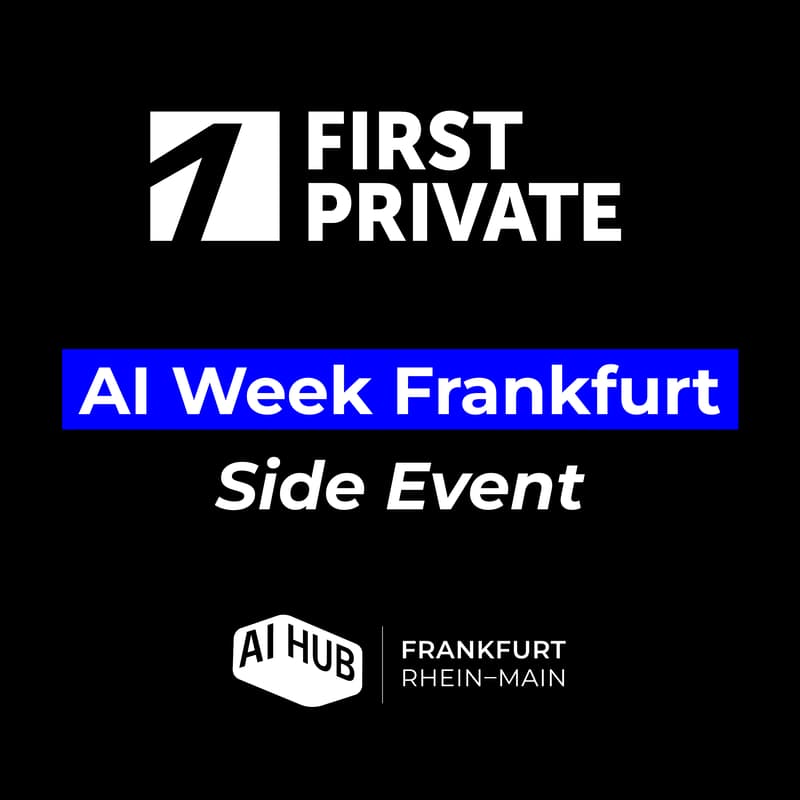 Cover Image for AI Week Side Event @ First Private