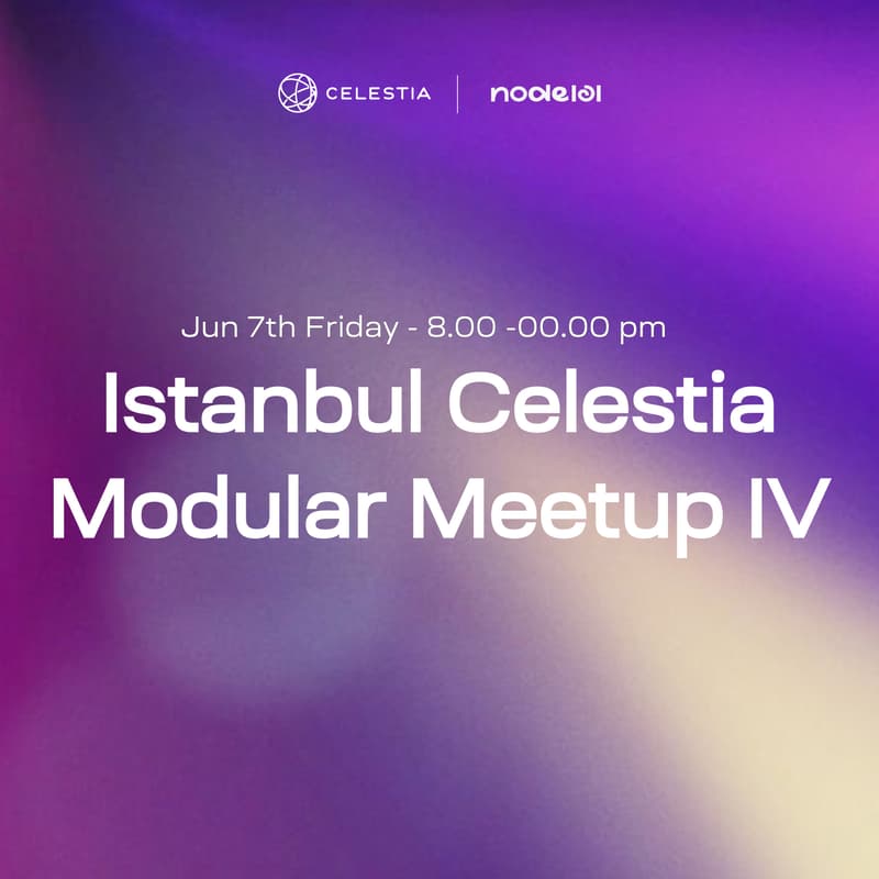 Cover Image for Celestia Modular Meetup | Istanbul - 4