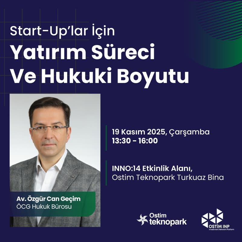 Cover Image for Start-Up’lar İçin Yatırım Süreci Ve Hukuki Boyutu
