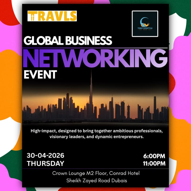 Cover Image for GLOBAL BUSINESS NETWORKING EVENT