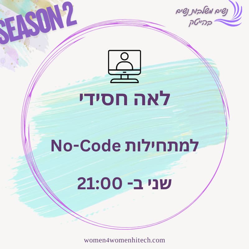 Cover Image for Lea Khasidi - No Code for Beginners