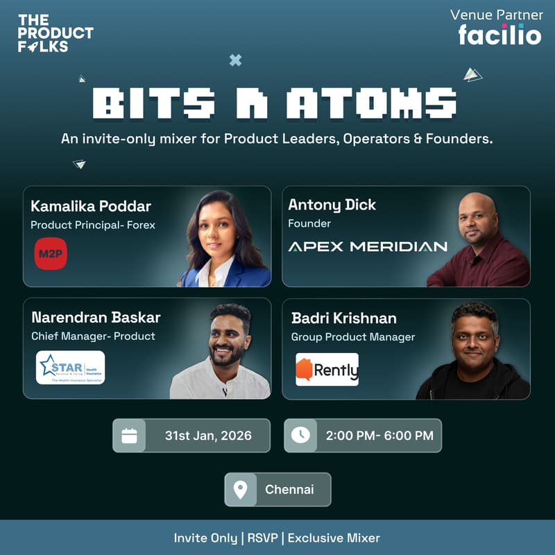 Cover Image for The Product Folks' Bits n Atoms: Chennai