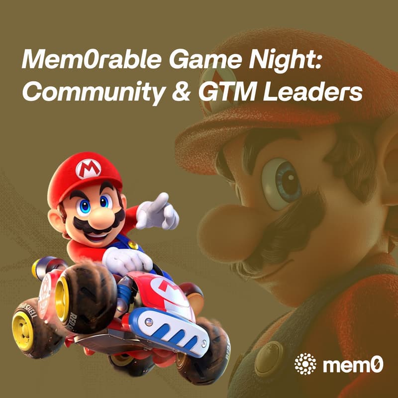 Cover Image for Mem0rable Game Night: Community Builders + GTM
