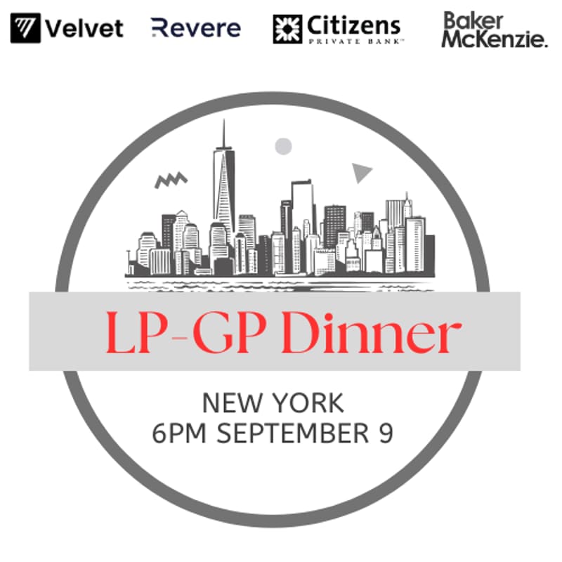 Cover Image for LP-GP Dinner w/ Velvet x Revere, Citizens Private Bank and Baker McKenzie