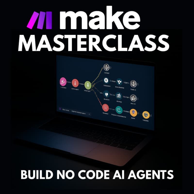 Cover Image for Make.com AI Automation Masterclass